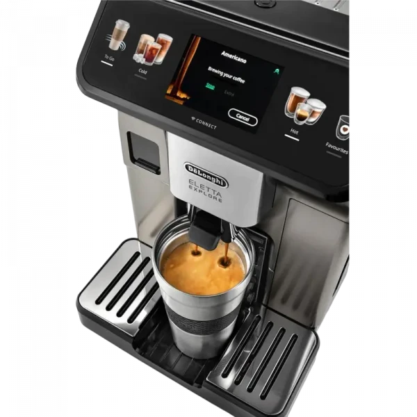 Кофемашина DeLonghi ECAM 450.86.T, Титан