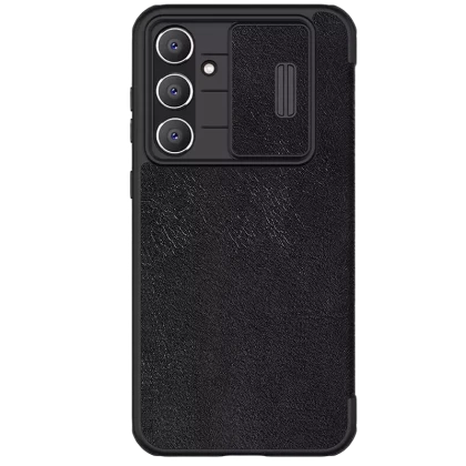 Чехол книжка Nillkin Samsung Galaxy S23 FE Qin Pro, Чёрный
