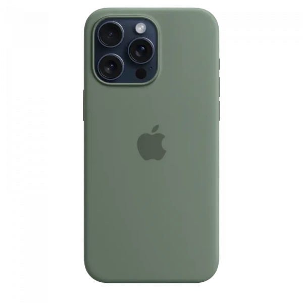 Чехол Apple iPhone 15 Pro Max Silicone Case with MagSafe, Кипарис