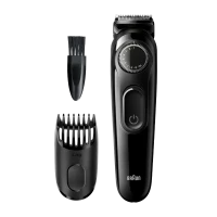 Trimmer pentru bărbați Braun BT3222, Negru