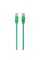 Патч-корд Cablexpert PP6U-0.25M/G, Cat6 UTP, 0,25м, Зелёный
