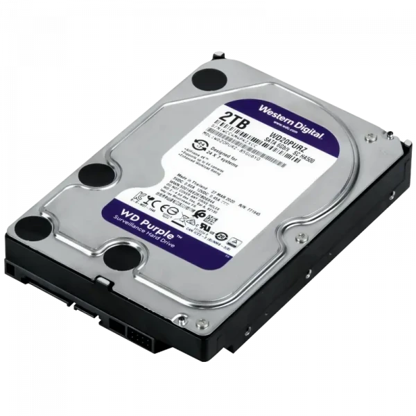 Unitate HDD Western Digital WD Purple, 3.5, 2 TB &lt,WD20PURZ&gt,
