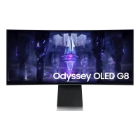 34 Игровой монитор Samsung S34BG850, OLED 3440x1440 WQHD, Чёрный | Серебристый
