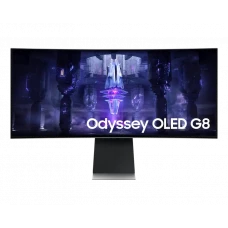 34 Игровой монитор Samsung S34BG850, OLED 3440x1440 WQHD, Чёрный | Серебристый