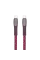 Cablu de încărcare și date Rivacase PS6105, USB Type-C/USB Type-C, 1,2m, Roșu