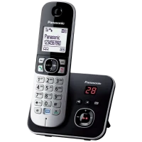 Радиотелефон Panasonic KX-TG6821, Чёрный