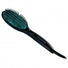 Щетка-выпрямитель Rowenta Power Straight CF5820F0, Черный | Зелёный