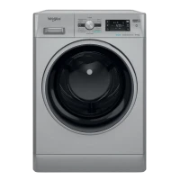 Mașină de spălat cu uscător Whirlpool FFWDB 964369 SBSV EE, 9kg, Gri
