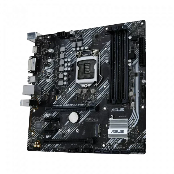 Placă de bază ASUS PRIME B460M-A R2.0, LGA1200, Intel H470, Micro-ATX