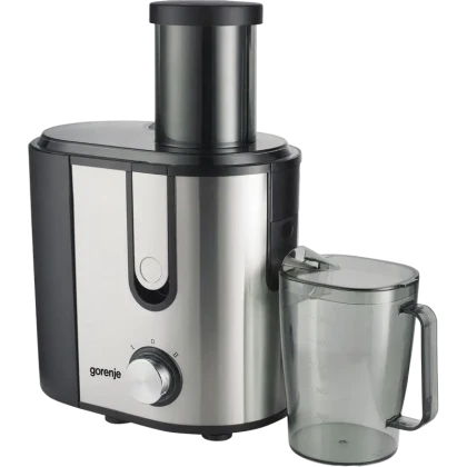 Storcător de fructe și legume Gorenje JC900E, Negru Inox