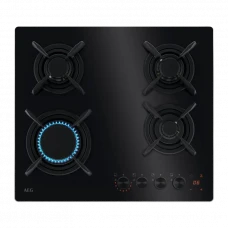 Plită pe gaz AEG HKB64453NB, Negru