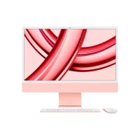 Computer All-in-One Apple iMac A2873 / 24 inch / M3 8-core CPU și 10-core GPU / 8GB RAM / 512GB SSD / macOS Sonoma / Roz
