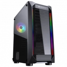 Carcasă PC Cougar MX410, Midi-Tower, ATX, Negru