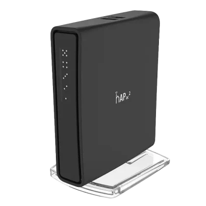 Router fără fir MikroTik hAP AC2, Negru