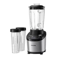 Стационарный блендер Philips Серия 7000 HR3760/10, Серебристый | Черный