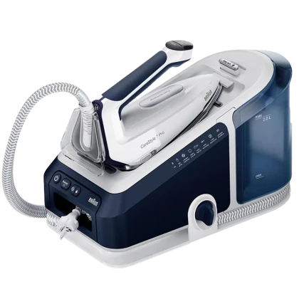 Утюг с парогенератором Braun IS7282BL, 2700Вт, Синий | Белый