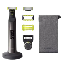 Мужской Триммер Philips OneBlade Pro 360 QP6551/17, Хром