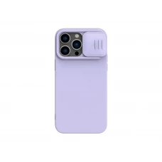 Husă Nillkin iPhone 14 Pro, CamShield Silky Silicone, Violet