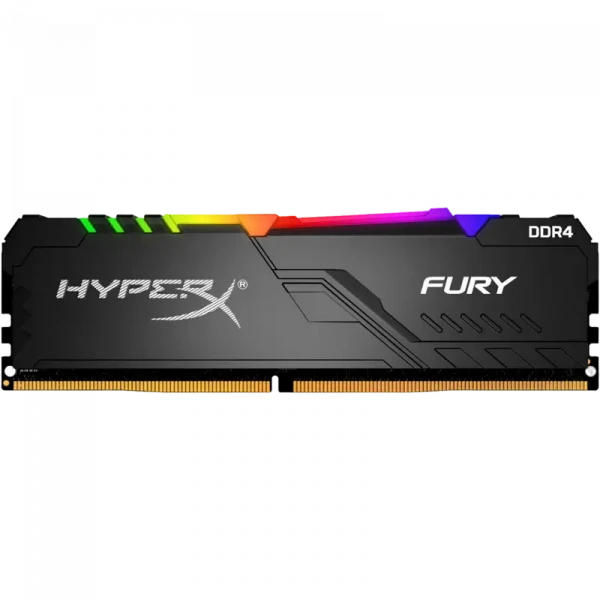 Memorie RAM Kingston HyperX FURY RGB, DDR4 SDRAM, 3200 MHz, 16GB, HX432C16FB3AK2/16