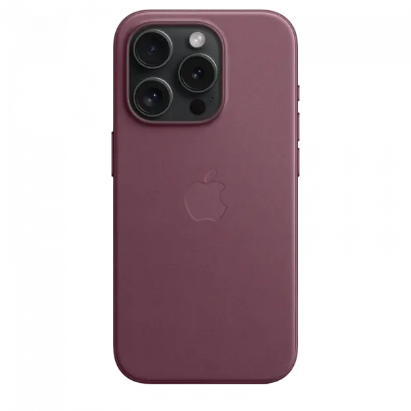 Чехол Apple iPhone 15 Pro FineWoven Case with MagSafe, Mulberry