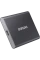 SSD portabil extern Samsung Portable SSD T7, 2 TB, Grey (MU-PC2T0T/WW)