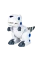 Jucărie cu telecomandă Rastar Dinosaur Infrared, White (79700)