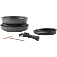 Set de vase Polaris EasyKeep-6D, Negru