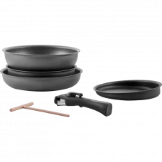 Набор посуды Polaris EasyKeep-6D, Чёрный