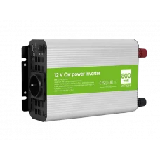Invertor Auto Energenie EG-PWC800-01, 800W, Argintiu