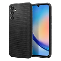 Husă Spigen Samsung A34, Liquid Air, Negru Mat