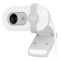 Cameră Web Logitech BRIO 100, 1920x1080, Alb