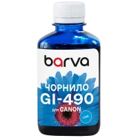 Контейнер с чернилами Barva G490 (Canon G-Series), G490-504 (709), Циан