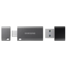 Memorie USB Samsung DUO Plus, 128GB, Gri/Negru