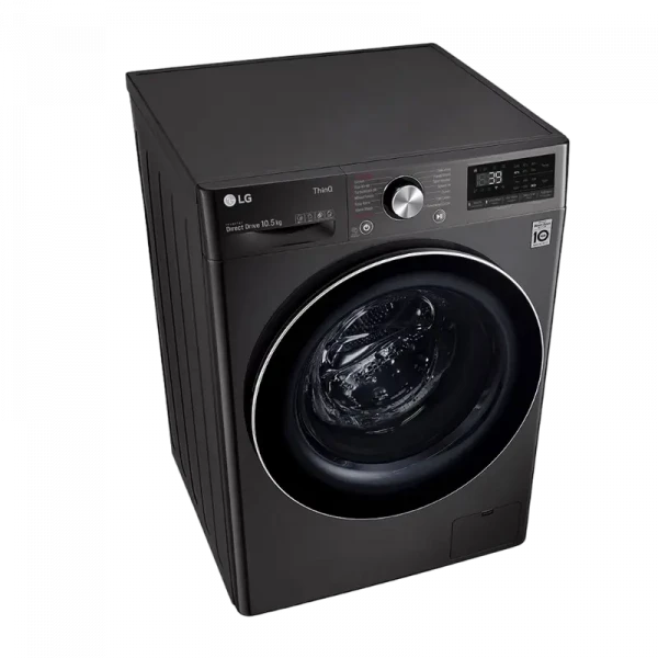 Стиральная машина LG F4WV910P2SE, 10,5кг, Чёрный