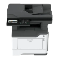 Multifunctional laser Sharp Luna MX-B467FEU, Negru-Alb