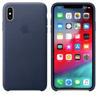 Чехол Apple iPhone XS Case, Темно-синий