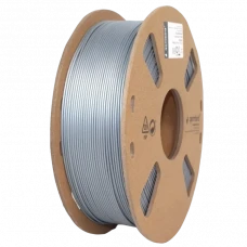 Нить для 3D-принтера Gembird 3DP-PLA1.75-01-S, PLA, Серебро, 1.75 мм, 1 кг