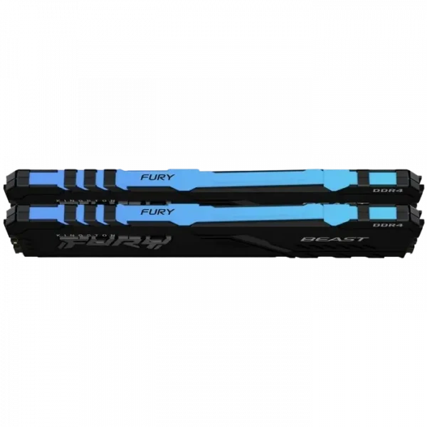 Memorie RAM Kingston FURY Beast RGB, DDR4 SDRAM, 3200 MHz, 64GB, KF432C16BBAK2/64
