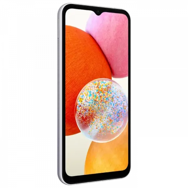 Смартфон Samsung Galaxy A14, 4Гб/64Гб, Серебристый