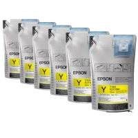 Recipient de cerneală Epson T741 UltraChrome DS, 6000ml, Galben