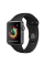 Ceas inteligent Apple Watch Series 3, 42mm, Carcasă Space Grey din aluminiu cu bandă sport Neagră