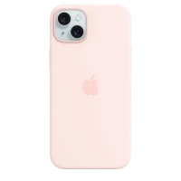 Чехол Apple iPhone 15 Plus Silicone Case with MagSafe, Светло-розовый