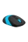 Mouse Wireless A4Tech FG10, Negru/Albastru