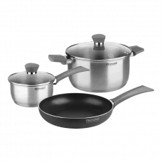 Set de cratițe Rondell RDS-1604 Argintiu