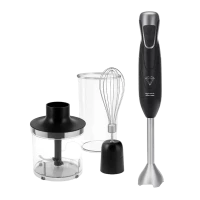 Погружной блендер Polaris PHB 0848, Чёрный