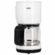 Капельная кофеварка Braun KF1100, 1000Вт, Белый