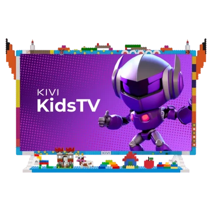 32 LED SMART TV KIVI KidsTV, 1920x1080 FHD, Android TV, Albastru