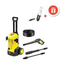 Karcher K 5, 145 бар, 2100 Вт + Ручной Пылесос CVH 2, 0.5 л