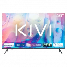 40 LED SMART TV KIVI 40F760QB, 1920x1080 FHD, Android TV, Negru