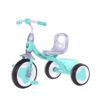 Bicicletă cu trei roți Kikka Boo Lou-Lou Padi, Verde